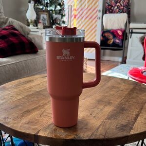Stanley Coral Tumbler with Handle